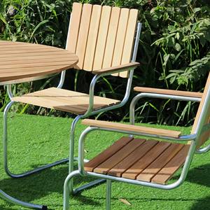 Mobilier d'intérieur de maison pour la décoration Chaises de salle à manger empilables à ossature métallique et design moderne fabriquées au Vietnam - Product Image 1