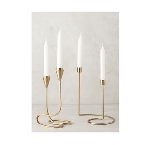 Portavelas de metal artesanales de lujo, ideales para bodas, fiestas, ocasiones festivas y interiores elegantes. - Product Image 4