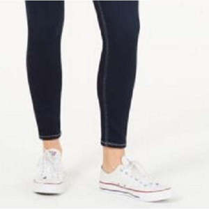 Jeggings a Vita Alta per Ragazze Vanilla Star, Denim Blu con Spandex, Taglia 15 XL, Leggings Casual Elasticizzati Senza Cuciture per Primavera - Product Image 3