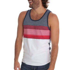 Wholesale Custom Made Men's Plus Size Casual Knitted Gym Vest Breathable <b>Workout</b> <b>Tank</b> <b>Top</b> High Quality Customizable Colors Logo - Product Image 5