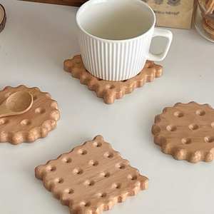 Artistic Wooden <b>Coasters</b> Decorative Table Accessories - Product Image 3