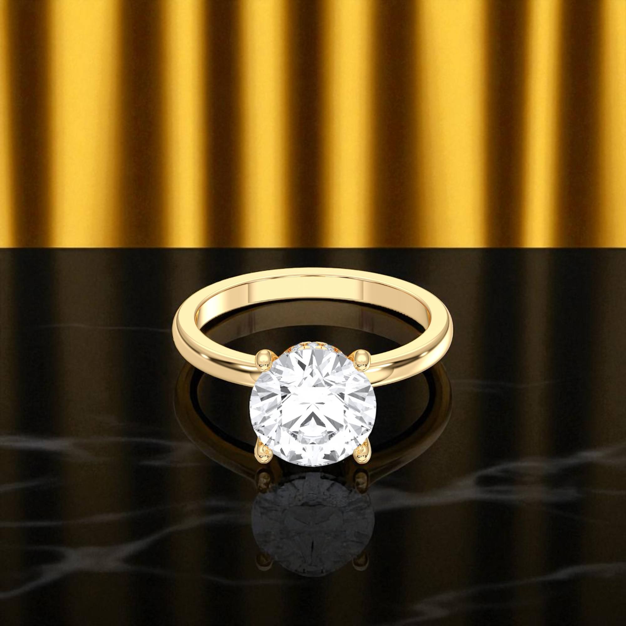 14K Yellow Gold