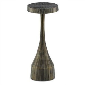 Table d'appoint décorative en aluminium noir pour décor de maison Nouveau design Meilleure vente Table en laiton antique - Product Image 6