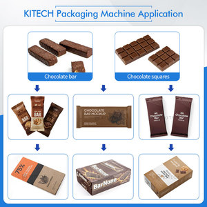 KITECH 종이 상자 포장 기계 자동 초콜릿 바 카토닝 박스 포장 기계 - Product Image 2