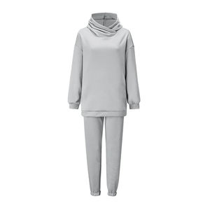 Trendy <b>Women's</b> <b>Plus</b> <b>Size</b> Gym <b>Tracksuit</b> Breathable Cotton Fitness Clothing - Product Image 6