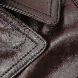 2025 nouveau dernier Design personnalisé en cuir de vachette véritable de haute qualité Long manteau respirant Style Vintage OEM hommes veste en cuir - Product Image 4