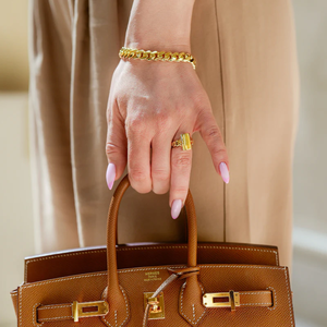 Anillo liso chapado en oro auténtico de 18 quilates, accesorios de oro amarillo auténtico, anillo de oro para joyería de moda unisex - Product Image 2