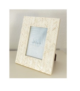 Elegant Bone Inlay Photo <b>Frame</b> Handmade with Detailed Craft Ideal for Showcasing Memories in Stylish Interiors - Product Image 4