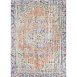 Alfombras de Lana Vintage Hechas a Mano con Nudos Múltiples para el Hogar - Alfombra Rectangular Abstracta Trenzada para Sala de Estar y Pasillo - Product Image 1