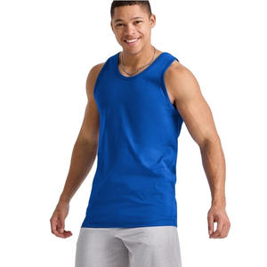 Nouvelle tendance de la mode, logo personnalisé, meilleur prix, fabricant professionnel, design unique, débardeurs décontractés en tricot pour hommes, 100% coton - Product Image 2