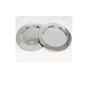 Plaque de chargeur en métal en acier inoxydable poli de haute qualité avec un décoratif pour l'utilisation et la vente de mariage et d'événements de restaurant - Product Image 6