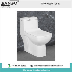 Top fournisseur d'articles sanitaires de la meilleure qualité Design moderne maison hôtel utilisation une pièce monté au sol placard d'eau WC toilette - Product Image 2