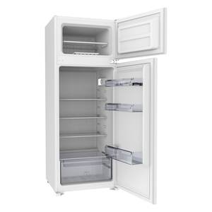 Refrigerador y Congelador de Doble Puerta con Congelador Superior, Clase E, Color Blanco, Modelo RI1P205NEWE, 60 cm de Ancho - Product Image 1