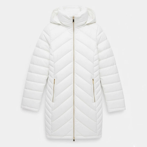 Vente en gros pour boutiques : Manteau long pour femme, nouvelle collection hiver 2026, tendance, style long, avec ceinture à la taille, doublure en peluche épaisse - Product Image 1