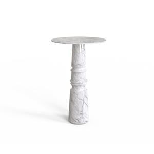 Pietra Contemporary Modern Design Wood and PVC <b>Bar</b> <b>Table</b> for Home KTV Club Hotel Dining Other Applications - Product Image 1