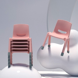 Bán buôn phổ biến Stackable trẻ em nghiên cứu Đảng Ghế nhựa đầy màu sắc bé Ghế cho trẻ em mẫu giáo - Product Image 5