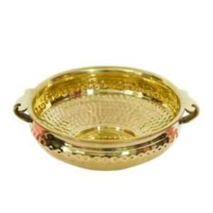 Bol de service en laiton de style antique distinctif pour une vaisselle élégante et une utilité durable dans les intérieurs de maison modernes - Product Image 2