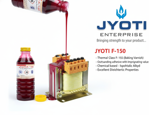 F-150หุ้มฉนวนกันความร้อน Jyoti ผิวเคลือบเงามันวาวสูงแห้งเร็วคลาส F สำหรับมอเตอร์ความเร็วสูง - Product Image 5