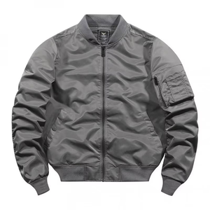 Chaqueta Bomber de Invierno para Hombre y Mujer, Chaqueta Cortavientos de Piel de Oveja, Chaqueta Universitaria de Béisbol 2025 - Product Image 6