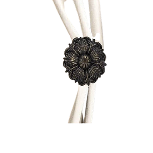 Soporte de Tieback de cortina de Metal de doble hoja duradero de estilo antiguo para el hogar, Hotel, interior, diseñador decorativo, cortina, lazos traseros - Product Image 4