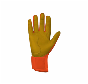 Gants de frappe légers et respirants avec grip antidérapant pour la paume, gants de baseball ventilés unisexes, gants de sport en cuir pour l'extérieur - Product Image 4