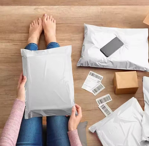 Custom Poly Mailer Courier Mailing Flyer Bag Clothing Large Size Shipping Envelope Bag Plastic Shipping Mailing Bags - Product Image 6