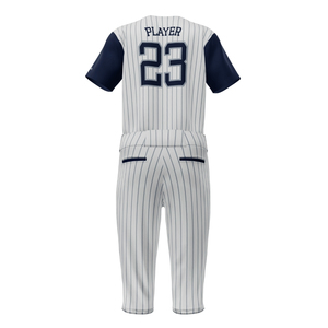 Maillot de baseball pour homme adulte respirant à séchage rapide, col en V, 100% polyester, imprimé personnalisé par sublimation, motif uni, tissu 300g, OEM - Product Image 2