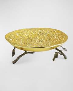 2026 Golden Premium Finished Metal <b>Chocolate</b> Bowl With Antique Design For <b>Luxurious</b> Home Styling And Sweet Serving - Product Image 1