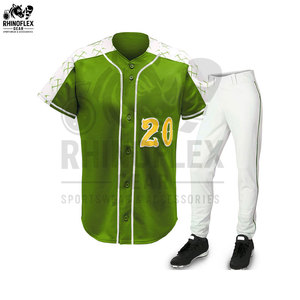 Cómodo, de alta calidad, peso ligero, superventas, gran oferta, ropa deportiva, mejor diseño, Color sólido, nuevo estilo, uniformes de béisbol - Product Image 4