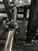 Appareil de musculation multifonctionnel à charge par disques pour squat à la ceinture, équipement de fitness pour la musculation et l'entraînement de force, pour usage domestique et professionnel