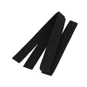 Cinturón de Taekwondo de color negro al por mayor cinturón de artes marciales de campeonato personalizado cinturones de Taekwondo de Jiu Jitsu Karate OEM - Product Image 3