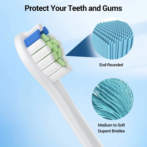 Universal Comfortable Nylon Electric <b>Toothbrush</b> <b>Head</b> with Medium Bristle Type 1 Year Warranty for Household Outdoor Hotel Use - Product Image 5