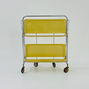 รถเข็นบาร์สำหรับใช้ในบ้านทำจากโลหะทนทานรถเข็นเสิร์ฟไวน์สำหรับใช้ในห้องครัวและใช้ในโรงแรม - Product Image 4