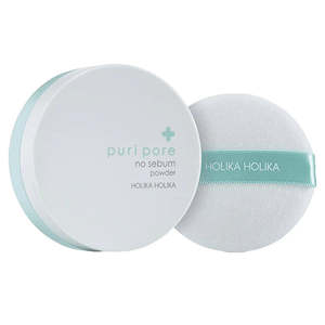 Holika Holika purii Pore NO Sebum แป้งแต่งหน้าแมทท์ใส8G"