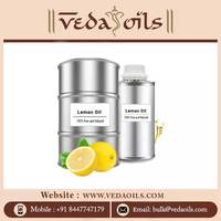 Huile de citron pure au prix de gros