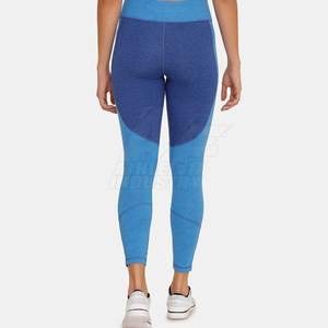Leggings de fitness pour femmes tendance 2024, taille élastique, couleur unie, super doux, légers, séchage rapide, respirants, longueur intégrale, pour activités sportives - Product Image 2