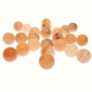 Bolas de masaje artesanales naturales spa cuerpo piedra masaje tejido profundo sal del Himalaya logotipo personalizado al por mayor - Product Image 6
