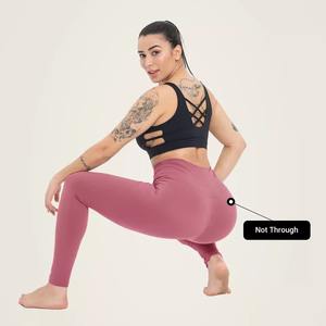 Femmes Sexy taille haute élastique serré Yoga Leggings respirant nouvelle mode haute fesse ascenseur Push sublimé pantalon - Product Image 3