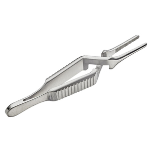 Micro Bulldog Abrazaderas Instrumentos quirúrgicos Mandíbula de 5mm Recta Serrada Bulldog Abrazadera Acero Manual Fuente de alimentación - Product Image 4