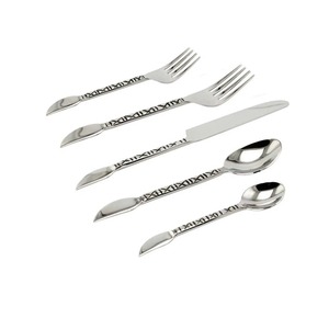High Quality Amazing Handle <b>Cutlery</b> <b>Set</b> Stainless Steel Flatware <b>Sets</b> From Indian Manufacturer Housewarming Gifts - Product Image 3