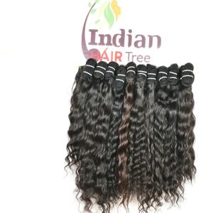 ราคาขายส่งผมเวอร์จินจากอินเดียแบบเป็นมัด ลอนธรรมชาติจากผู้ขายโดยตรง ไม่ผ่านการแปรรูป สีดำธรรมชาติ แบบหลวม สำหรับต่อผม - Product Image 2