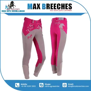 Parche de rodilla de silicona para hombres/mujeres de la mejor calidad, cómodos protectores de piernas para montar a caballo directamente desde la India - Product Image 2