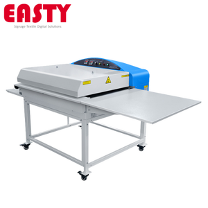 เครื่องรีดอัดอุตสาหกรรม Easty Fusing Machine ขนาด 900 มม. สำหรับผ้าสิ่งทอ ปกเสื้อ ข้อมือเสื้อ และหนัง - Product Image 1