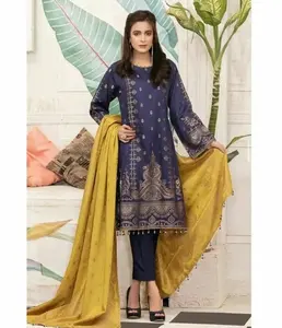 2023 OEM mujeres Shalwar Kameez _ nuevo diseño señoras Shalwar Kameez para ropa informal y color personalizado para mujeres ODM - Product Image 6