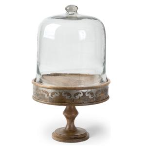 Support à gâteau de haute qualité avec finition noyer, design standard, pour la décoration de table, service et présentation de gâteaux - Product Image 4