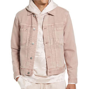 Chaqueta vaquera ajustada de fabricación profesional para hombre, ropa informal para uso al aire libre, chaquetas de invierno para hombre con personalización - Product Image 2