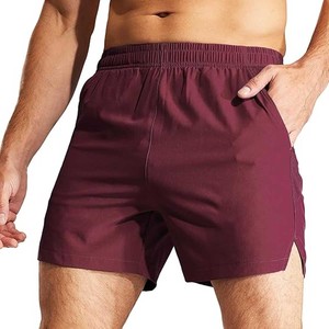 Pantalones cortos de lino para hombre Casual cintura elástica cordón verano playa vacaciones Yoga Golf pantalones cortos con bolsillos - Product Image 2