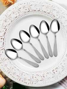 Nouvel arrivage de sets de vaisselle en acier inoxydable de luxe de haute qualité pour la cuisine, le restaurant, les couverts de mariage - Product Image 6