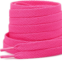 Lacets de sport décoratifs plats en polyester de 8 mm avec couleur personnalisée et taille sur mesure, modèle TC999, fabriqués à Taïwan