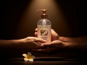 Gel Íntimo Premium Ecológico a Base de Agua con Plantas Naturales Puras y D-Pantenol, Sabor Crema de Coco, 200 ml - Product Image 4